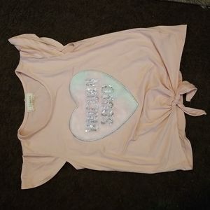Girls unicorn blouse